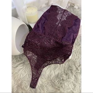 Lace Bodysuit Top